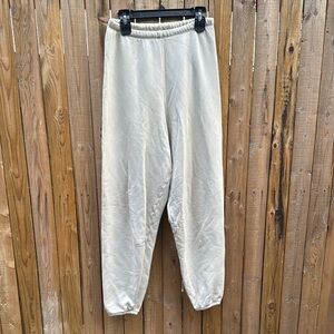 Joah Brown Cream oversized joggers